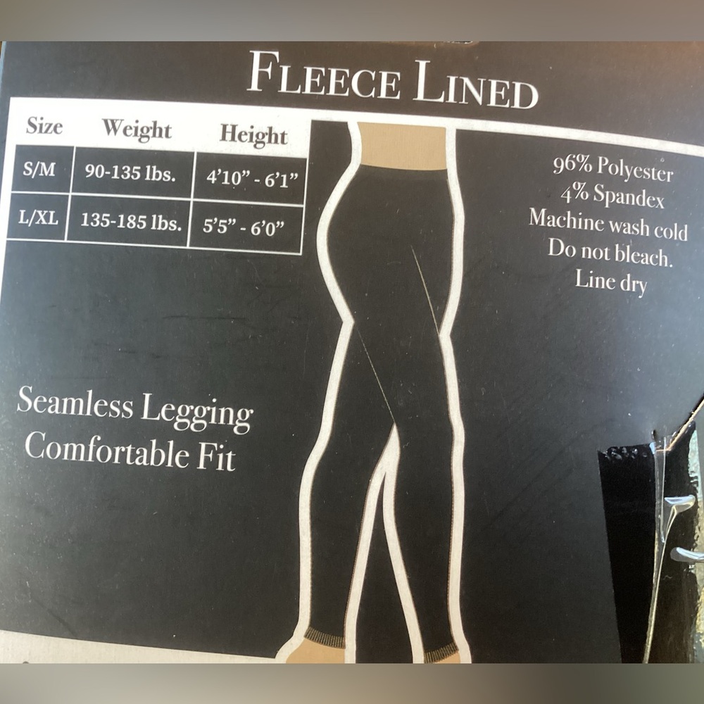 🌸Fleece Lined Cozy Leggings - Picture 2 of 6
